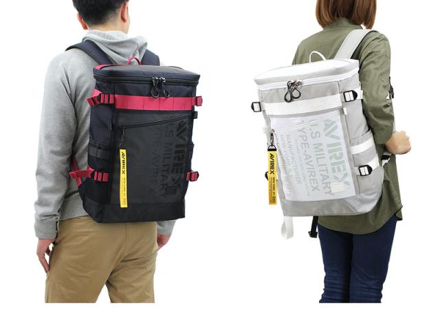 AVIREX アヴィレックス スーパーホーネット スクエアリュック リュック リュックサック デイパック メンズ レディース 男女兼用 20L A3 A4 AVX593 バックパック