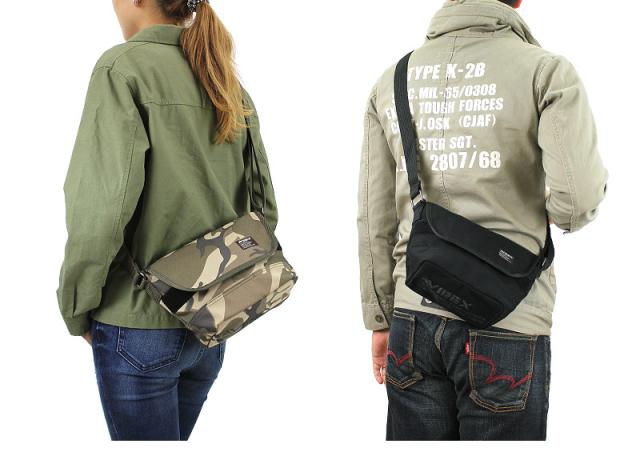 ショルダーバッグ AVIREX メンズ レディース 男女兼用 A5 ユニセックス ミニショルダーバッグ 斜めがけバッグ アヴィレックス AVX3520 ミリタリー 通学 通勤 アウトドア イーグル EAGLE アビレックス 黒 カーキ 迷彩 ブラック カモ バッグ