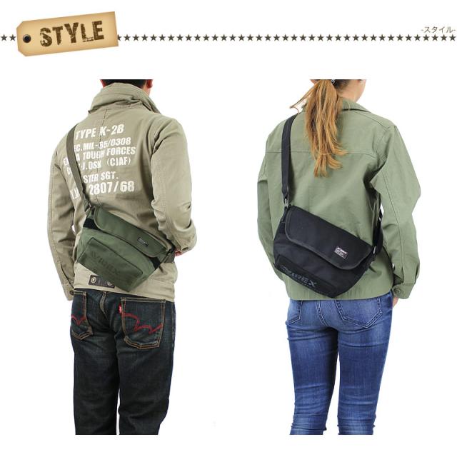 ショルダーバッグ AVIREX メンズ レディース 男女兼用 A5 ユニセックス ミニショルダーバッグ 斜めがけバッグ アヴィレックス AVX3520 ミリタリー 通学 通勤 アウトドア イーグル EAGLE アビレックス 黒 カーキ 迷彩 ブラック カモ バッグ