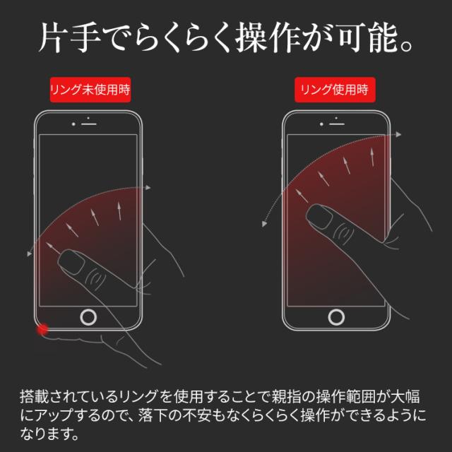 Galaxy S8/S8+ SC-02J/SCV36/SC-03J/SCV35 リング付き耐衝撃ケース
