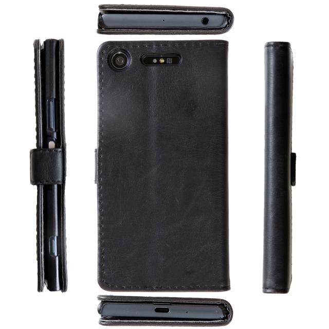 XperiaXZ1 SO-01K/SOV36 アンティークレザー手帳型ケース