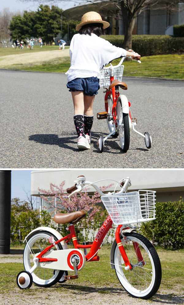 モデル 16インチ子供用自転車 DE-001