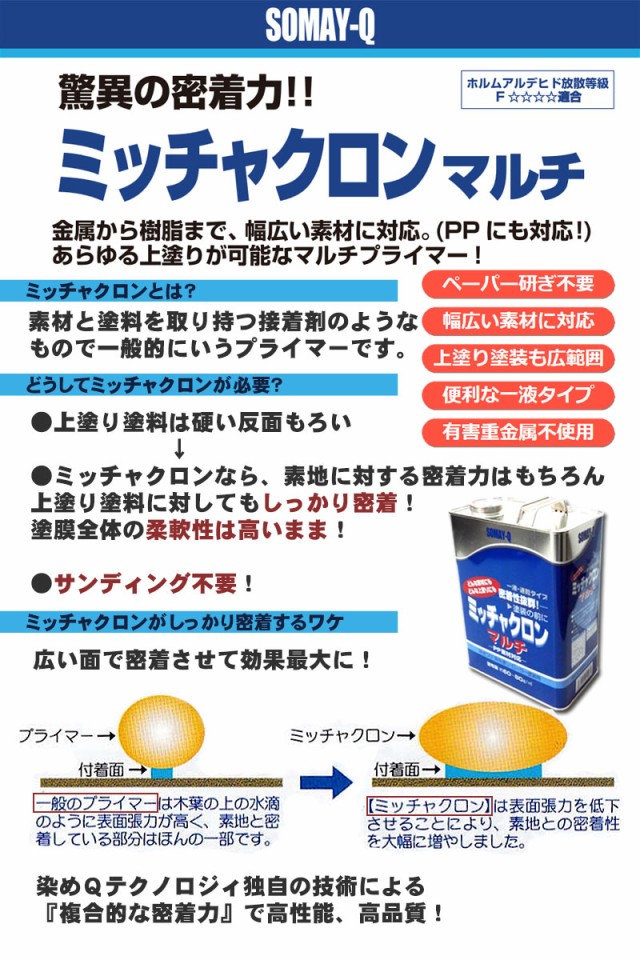 新しい到着 ミッチャクロンマルチ 3 7l 染めq 塗料密着剤 密着プライマー 下塗り塗料 送料無料 売れ筋 Farmerscentre Com Ng 新しい到着 ミッチャクロンマルチ 3 7l 染めq 塗料密着剤 密着プライマー 下塗り塗料 送料無料 売れ筋 Farmerscentre Com Ng