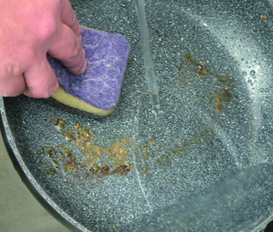 水だけで汚れが落ちる!