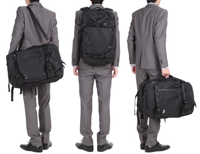 アッソブ コーデュラドビー305D 3WAYバックパック 061404