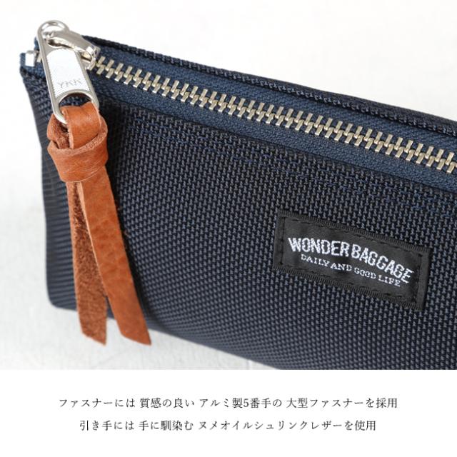 WONDER BAGGAGE ワンダーバゲージ Goodmans グッドマンズ POUCH S メンズ レディス ポーチ バッグインバッグ ペンケース WB-A-007