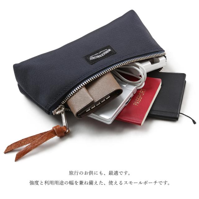 WONDER BAGGAGE ワンダーバゲージ Goodmans グッドマンズ POUCH S メンズ レディス ポーチ バッグインバッグ ペンケース WB-A-007