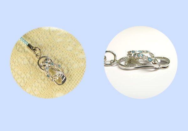 キュービックジルコニアストラップ・シルバー925 07 0523