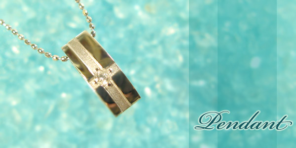 ダイアモンドペンダント クロスモチーフ シルバー925