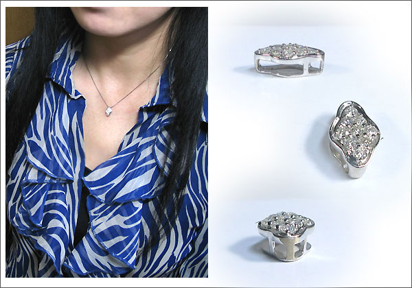 ダイヤモンドペンダント・K18ゴールド・ペンダントトップ