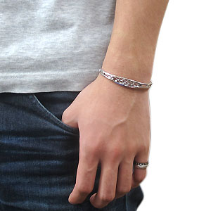 メンズ ブレスレット シルバー