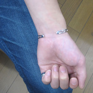 メンズ ブレスレット シルバー