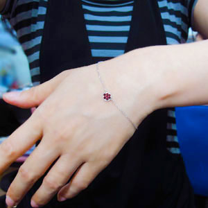 天然石　ブレスレット