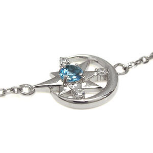 三日月 星 ブレスレット