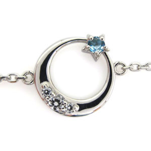 三日月 星 ブレスレット