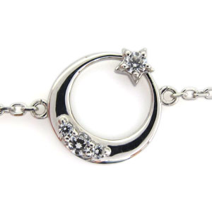 三日月 星 ブレスレット