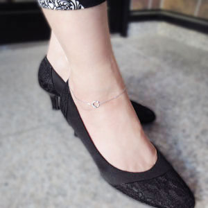 三日月 星 アンクレット