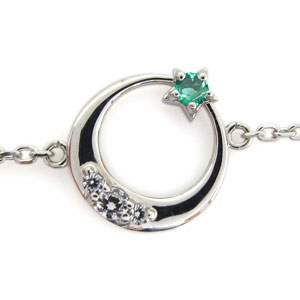 三日月 星 ブレスレット