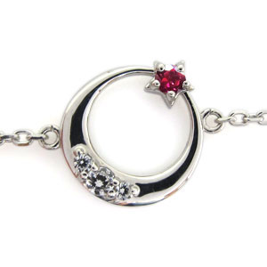 三日月 星 ブレスレット