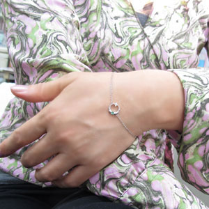 三日月 星 ブレスレット