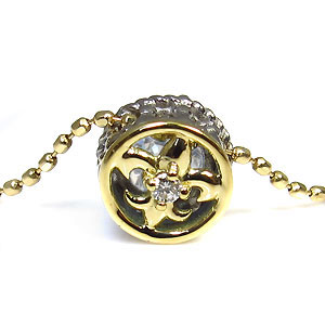 百合の紋章,ダイヤモンド,ネックレス