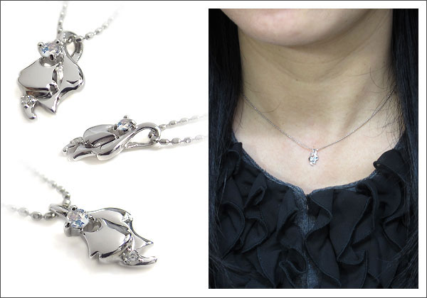 ロイヤルブルームーンストーン ネックレス