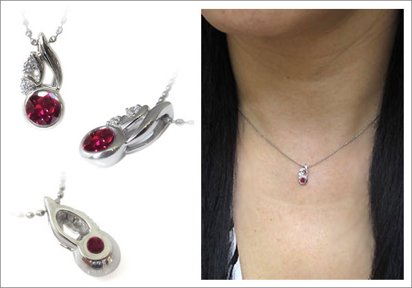 上品 ペンダント 一粒