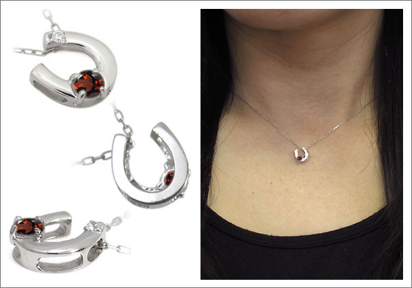 馬蹄　ネックレス