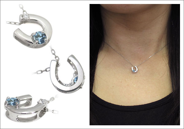 馬蹄　ネックレス