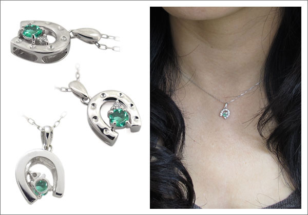 馬蹄　ネックレス