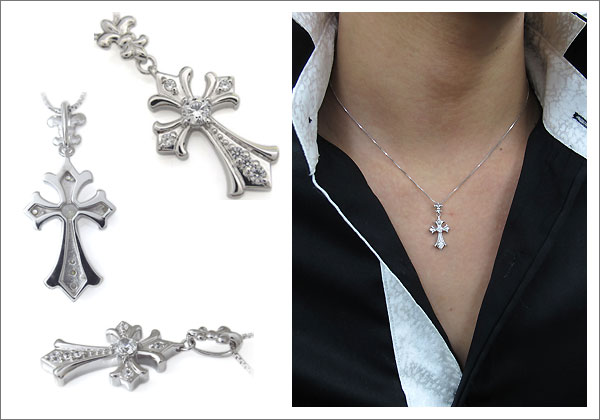 メンズ クロス 百合の紋章