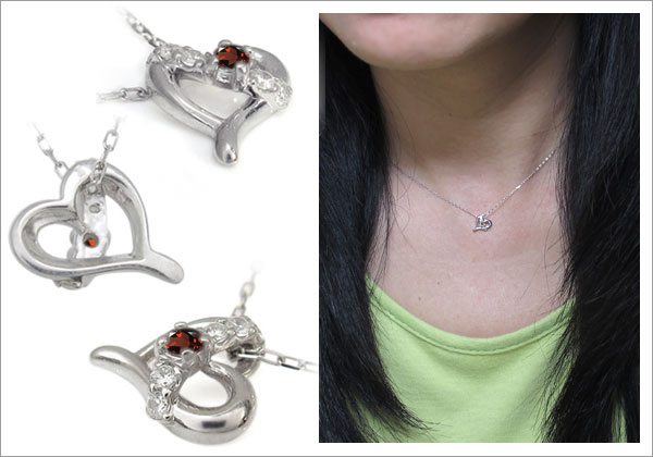 ハート ネックレス