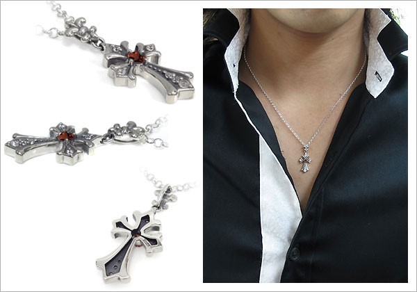 メンズ クロス 百合の紋章