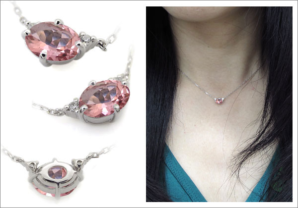 プラチナ 一粒 ネックレス