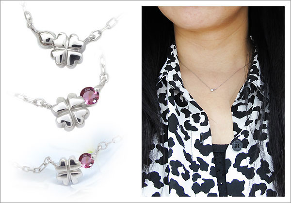 一粒,クローバー,ペンダント