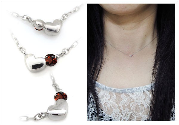 一粒,ハート,ペンダント