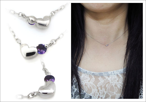 一粒,ハート,ペンダント