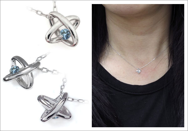 宇宙 誕生石 ペンダント