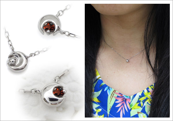 三日月 ムーン ペンダント