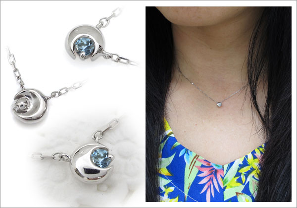 三日月 ムーン ペンダント