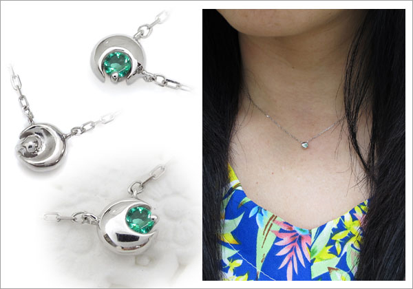 三日月 ムーン ペンダント