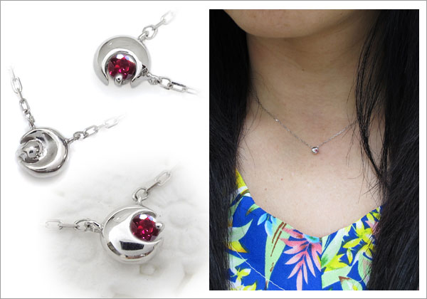 三日月 ムーン ペンダント