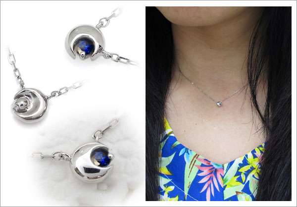 三日月 ムーン ペンダント