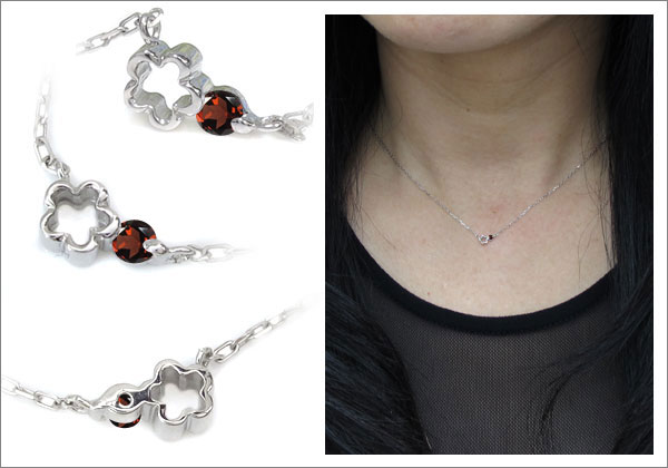 一粒,花,ペンダント