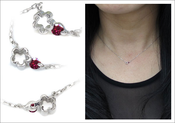 一粒,花,ペンダント