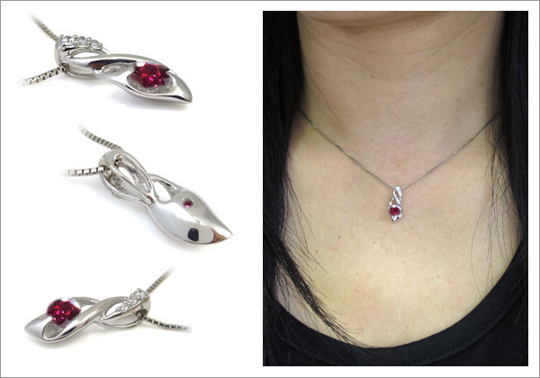 誕生石　ペンダント