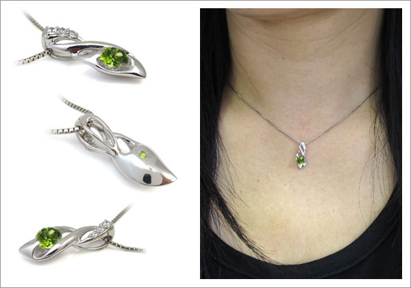 誕生石　ペンダント