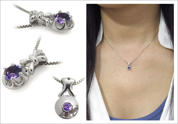 誕生石　ペンダント