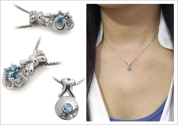 誕生石　ペンダント