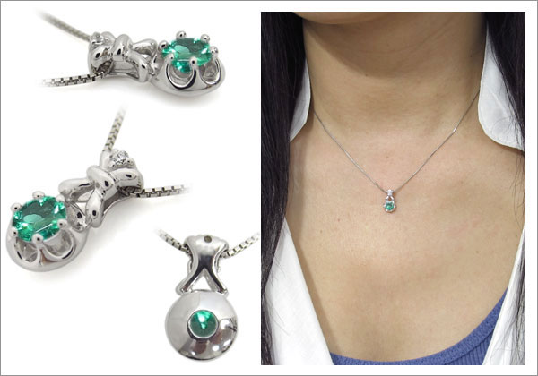 誕生石　ペンダント